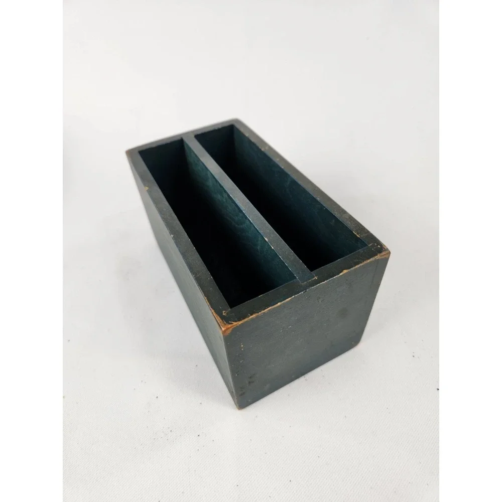 VTG Antique Wood Drawer Tray *Needs Repair* Handmade Small Box Divider‎